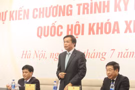 Tập trung xem xét, quyết định về tổ chức, nhân sự cấp cao Nhà nước