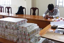 Phát hiện lò sản xuất mỹ phẩm giả từ mủ trôm