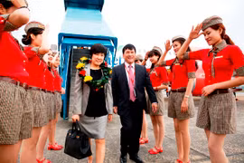 Vietjet Air chào đón hành khách thứ 10 triệu 