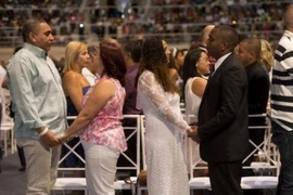 Cưới tập thể “kỷ lục” ở Brazil: Cơ hội cho các cặp đôi “hoàn cảnh”