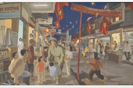Những ngày kháng chiến lịch sử ở Hà Nội qua các tác phẩm hội họa