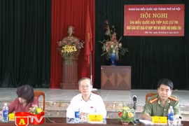 ĐBQH Hà Nội tiếp xúc cử tri tại huyện Hoài Đức