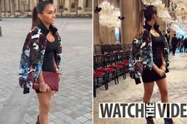 Vợ Messi khoe đồ hiệu đắt đỏ tại Tuần lễ thời trang Paris
