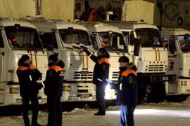 Nga gửi đoàn xe viện trợ nhân đạo thứ 58 đến đông nam Ukraine