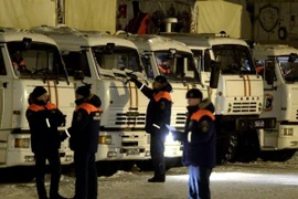 Nga gửi đoàn xe viện trợ nhân đạo thứ 58 đến đông nam Ukraine