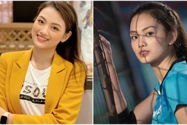 Vẻ đẹp Hoa khôi bóng chuyền Thu Hoài