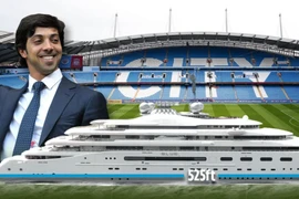Ông chủ Man City mua siêu du thuyền dài như sân Etihad