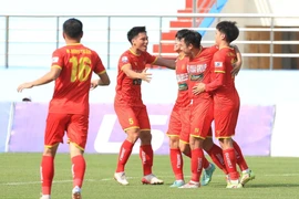 Thắng đậm Phú Thọ, CLB CAND trở lại ngôi đầu 