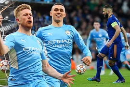 Man City hạ Real Madrid sau màn rượt đuổi siêu kịch tính