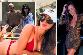 Vẻ đẹp bốc lửa của bạn gái Neymar