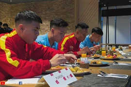 U23 Việt Nam có bếp ăn đặc biệt khi sang UAE