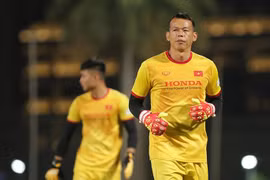 Thủ môn Tấn Trường được HLV Park gọi trở lại tuyển Việt Nam