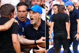 Toàn cảnh HLV Tuchel và Conte định 'ăn tươi nuốt sống' nhau trên sân