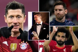 Lewandowski vượt Messi và Salah giành FIFA The Best 2021