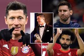 Lewandowski vượt Messi và Salah giành FIFA The Best 2021