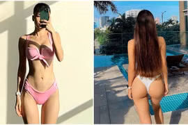 Thân hình nóng bỏng nhờ chăm tập luyện của bạn gái Đặng Văn Lâm
