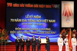 Đài Tiếng nói Việt Nam lần thứ hai đón nhận Huân chương Độc lập hạng Nhất 