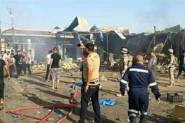 Baghdad, Iraq lại rung chuyển bởi vụ đánh bom xe, hàng chục người thương vong
