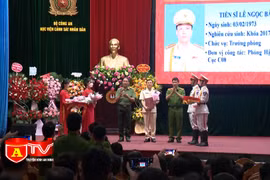 Học viện CSND trao bằng cho 40 tân tiến sĩ