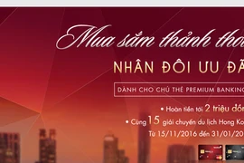 "Mua sắm thảnh thơi - nhân đôi ưu đãi" cùng VietinBank