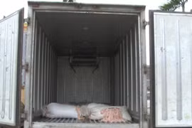 Phát hiện bắt giữ trên 1 tấn lòng lợn không đảm bảo vệ sinh ATTP