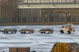 Vụ tai nạn máy bay Germanwings: Thi thể các nạn nhân đã về Duesseldorf