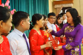 Phân công công tác 78 cán bộ nguồn tổ chức