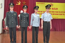 Công bố trang phục mới của ngành thanh tra