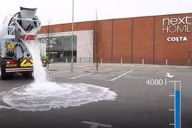 Bê tông "ma thuật" chống ngập lụt