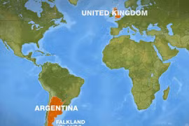 Argentina phản đối Anh “quân sự hóa” Quần đảo tranh chấp Falkland