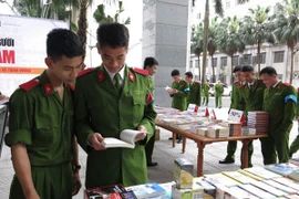 Sinh viên Học viện Cảnh sát với “Ngày hội đọc sách”