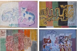 Danh họa Nguyễn Tư Nghiêm tái xuất