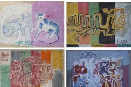 Danh họa Nguyễn Tư Nghiêm tái xuất