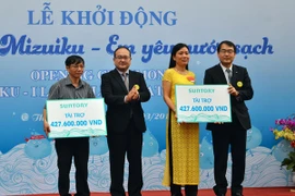 Khởi động dự án “Mizuiku - Em yêu nước sạch”