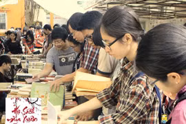 “Đại tiệc sách” đầu xuân