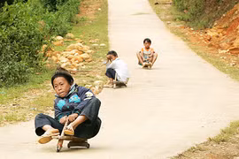 Đường đua trên “nấc thang trời”