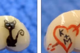 Mốt xăm lên răng của giới trẻ - Đẹp chỗ nào?