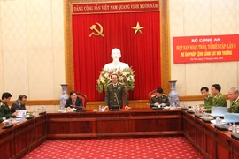 Họp Ban soạn thảo Dự án Pháp lệnh về Cảnh sát môi trường