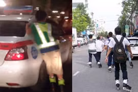 Trượt patin trên đường: Giỡn mặt tử thần