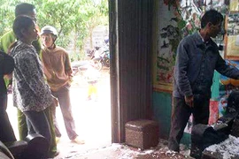 Con rể bị tình nghi “khủng bố” bố vợ bằng mìn tự chế