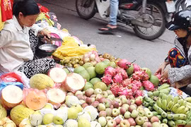 Quá sợ, hoa quả để nửa năm không hỏng