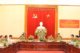 Bộ Công an: Gặp mặt các đại biểu Quốc hội trong CAND 