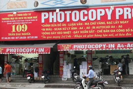 Ngỡ ngàng với giá photocopy 