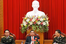 Lực lượng công an luôn nêu cao tinh thần cảnh giác