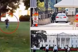 Mang dao xông vào Nhà Trắng