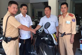 Kiểm tra giao thông, phát hiện xe trộm cắp