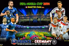 Tứ kết, 23h ngày 4-7: Pháp - Đức: Ký ức kinh hoàng