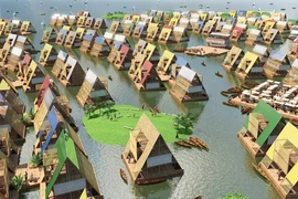 Trường nổi cho trẻ nước nghèo