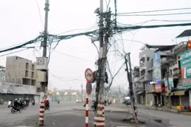 22 tỷ đồng hạ ngầm hệ thống điện trục đường Tân Mai