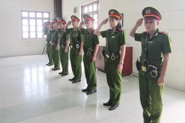 Cảnh sát khu vực Nam Từ Liêm tranh tài